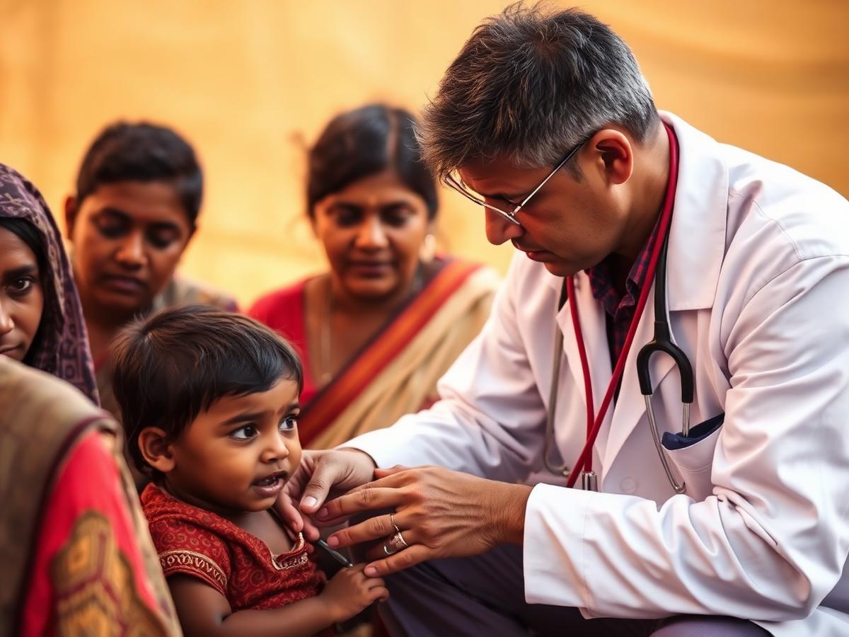 Free paediatric camp, Nashik